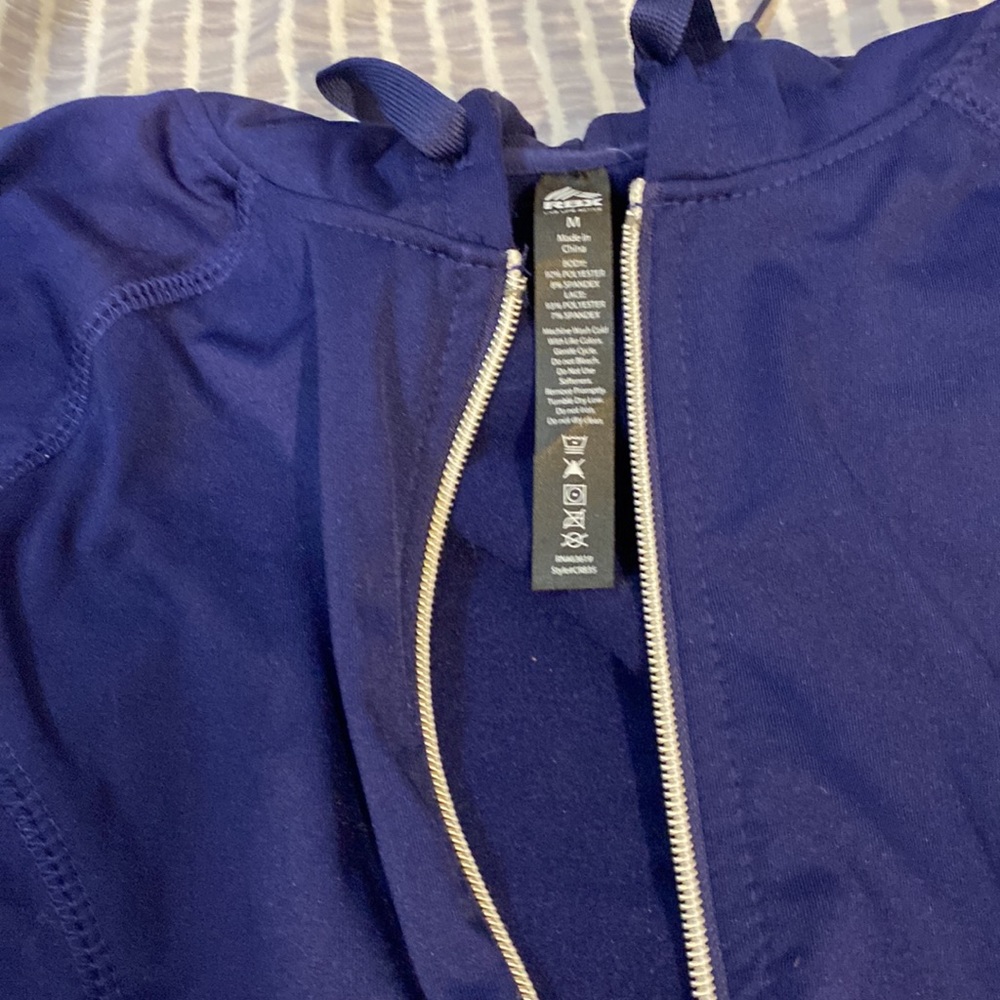 NWT M RBX Purple Zip Down Hoodie - Picture 7 of 8